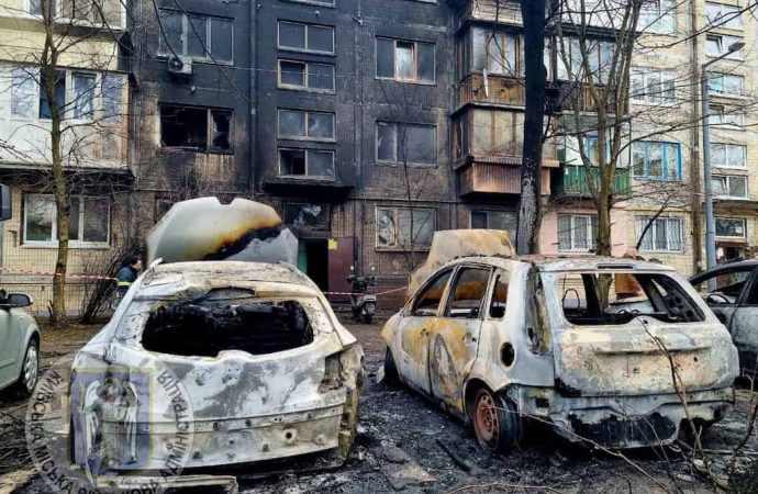 Война, день 757-й: враг нанес массированный удар по Киеву, есть пострадавшие