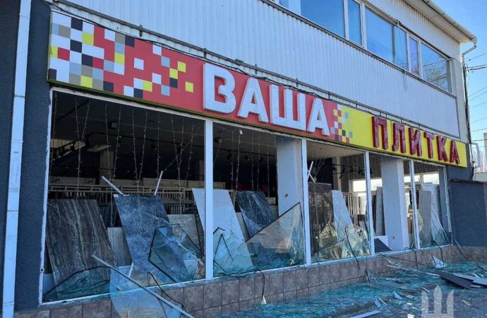 повреждения от ракет 29 марта