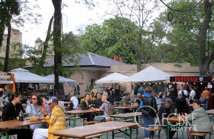 Odesa Beer Festival, столы