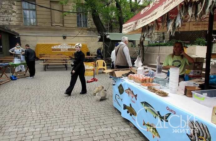 Odesa Beer Festival, рыба