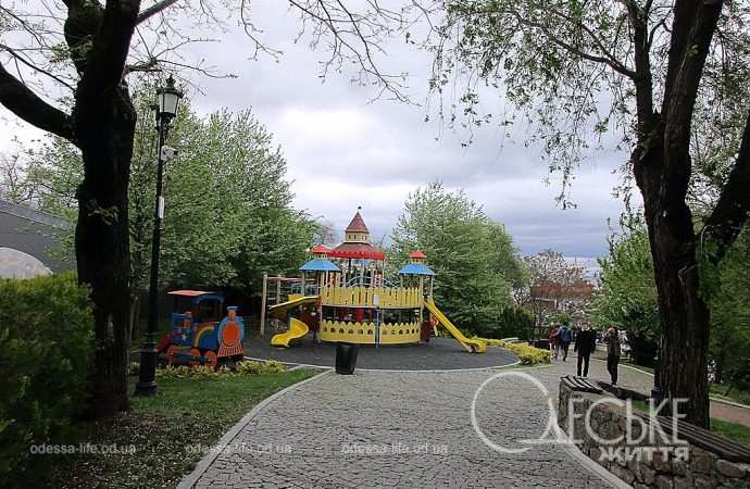 В одесском Стамбульском парке