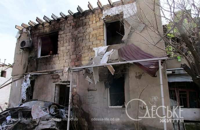 Пересыпь, 23 апреля 2024, что осталось от дома