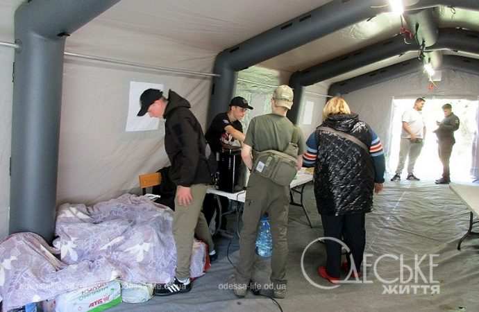 Пересыпь, 23 апреля 2024, в пункте помощи