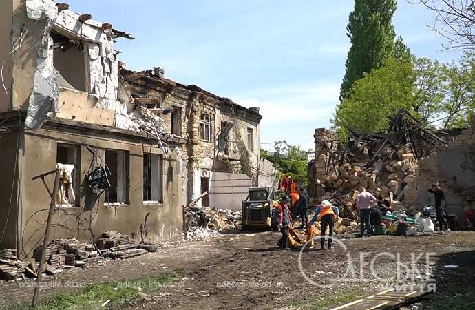 Пересыпь, 23 апреля 2024, разбор завалов