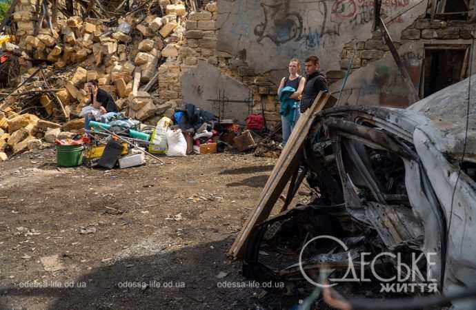 Пересыпь, 23 апреля 2024, что осталось от авто