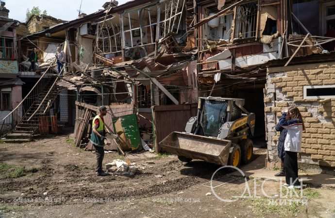 Пересыпь, 23 апреля 2024, завалы, разбор