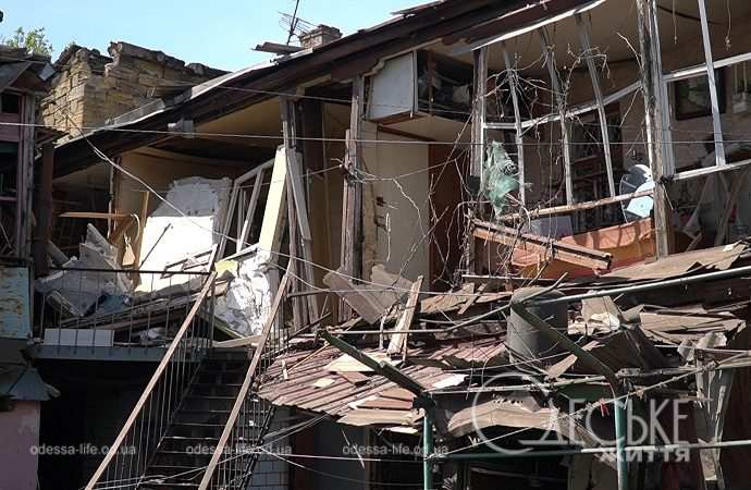 Пересыпь, 23 апреля 2024, разрушения