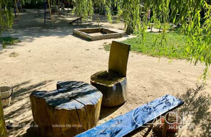 Улица Одесская в Ужгороде, дворик