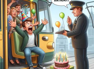 Анекдот дня: день рождения в трамвае