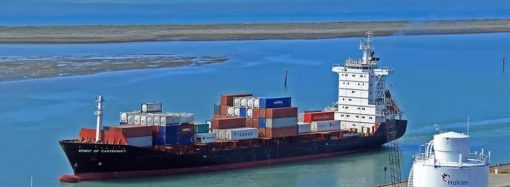 В порт Большой Одессы зашел «настоящий» контейнеровоз из Китая