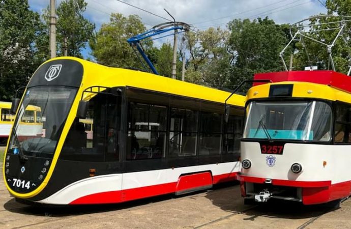 На улицы Одессы вышли новые трамваи: по каким маршрутам