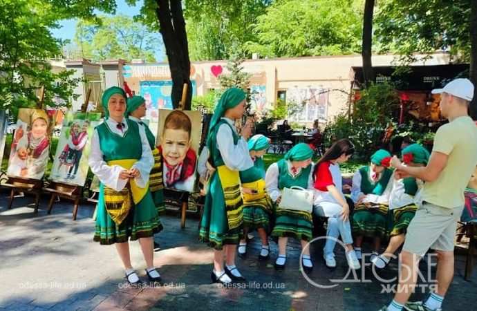 Фестиваль болгарской культуры в одесском Горсаду