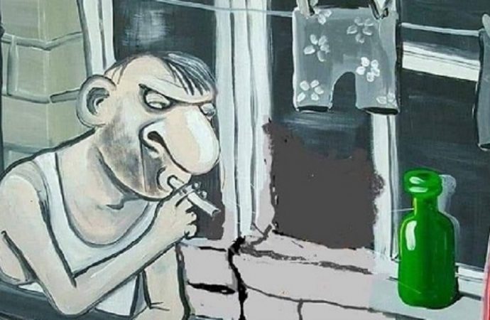 Анекдот дня: как Изя курит на балконе