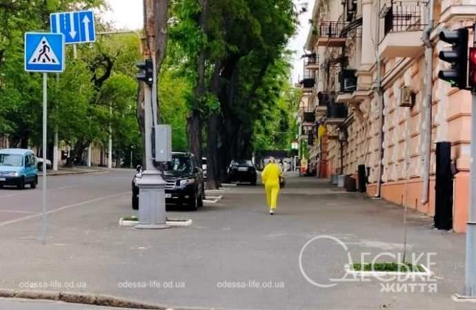 Май в центре Одессы