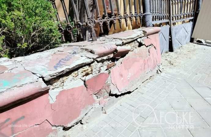 Одесский худмузей в июне 2024 г., разрушения