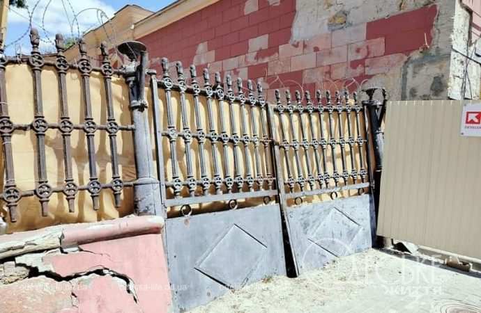 Одесский худмузей в июне 2024 г., последствия обстрела