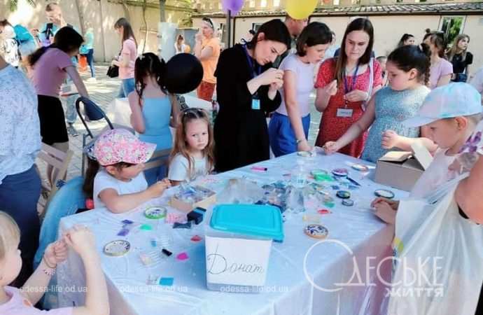 Мастер-класс на детском празднике в Одессе