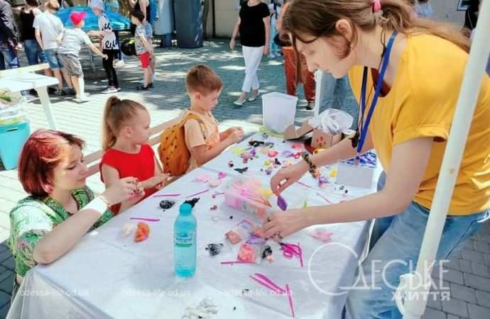 День защиты детей: мастер-класс в Одессе