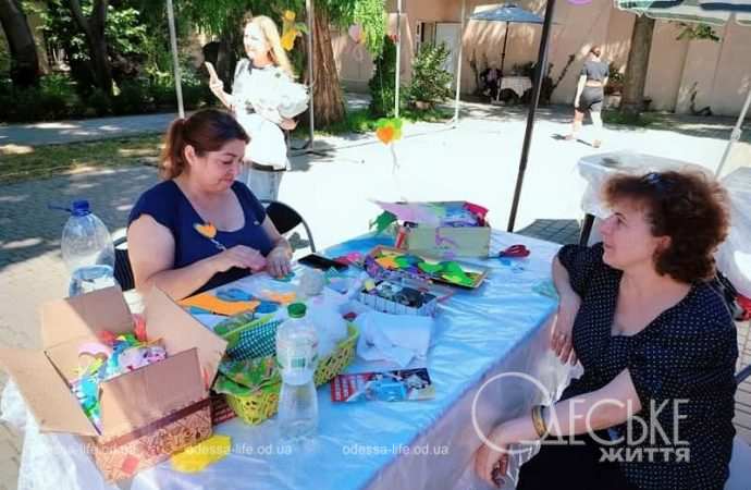 Детский праздник в Горсаду, мастер-класс