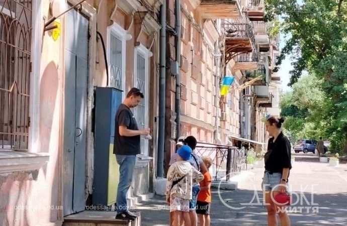 Центр Одессы 31 июля