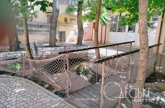 Центр Одессы в конце июля