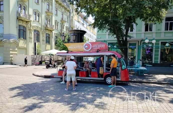 Жара в Одессе, экскурсия