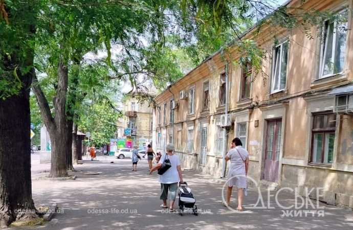 Июль в центре Одессы