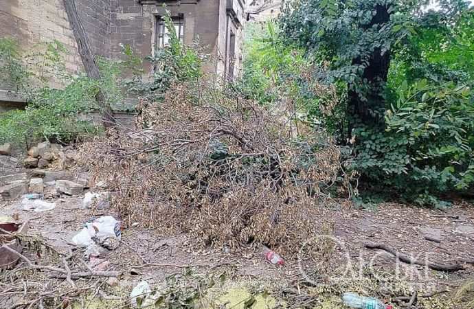 Масонский дом в Одессе: развалины