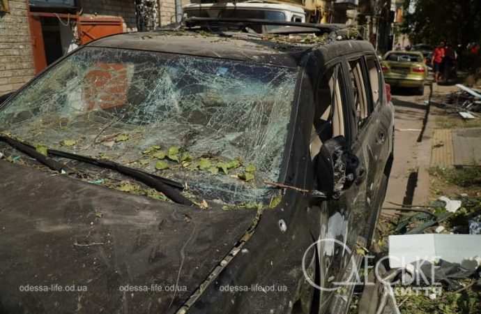 Обстрел Николаева 19 июля 2024, авто