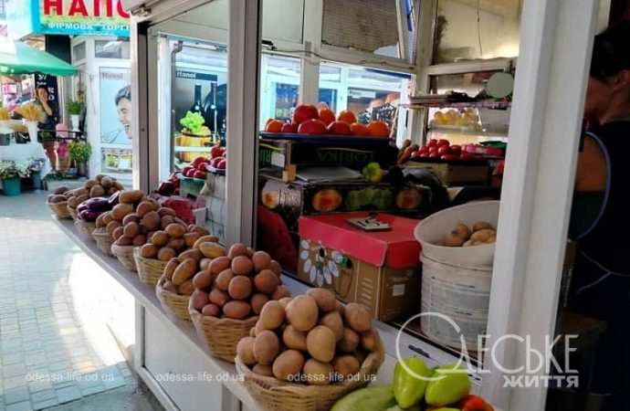 На Новом базаре в июле, картошка