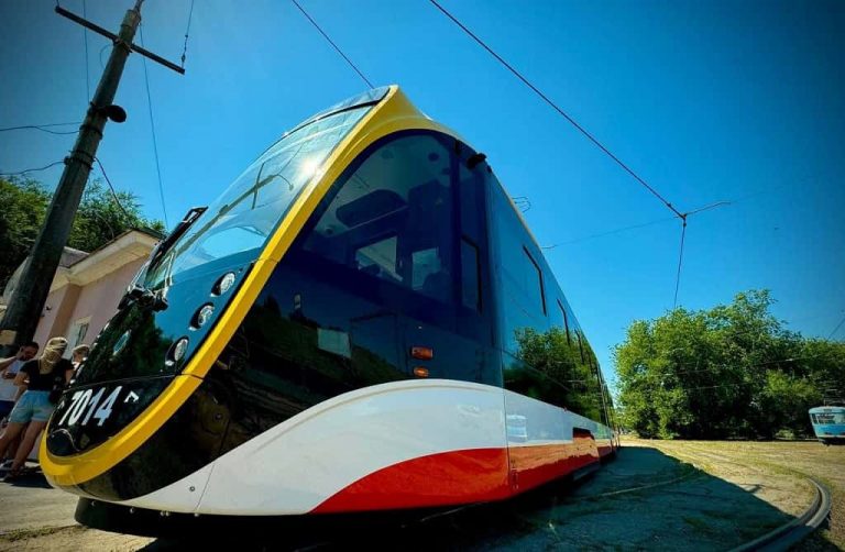 В Одессе обкатали новый трамвайный маршрут