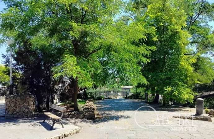 Уголок старой Одессы в дни войны