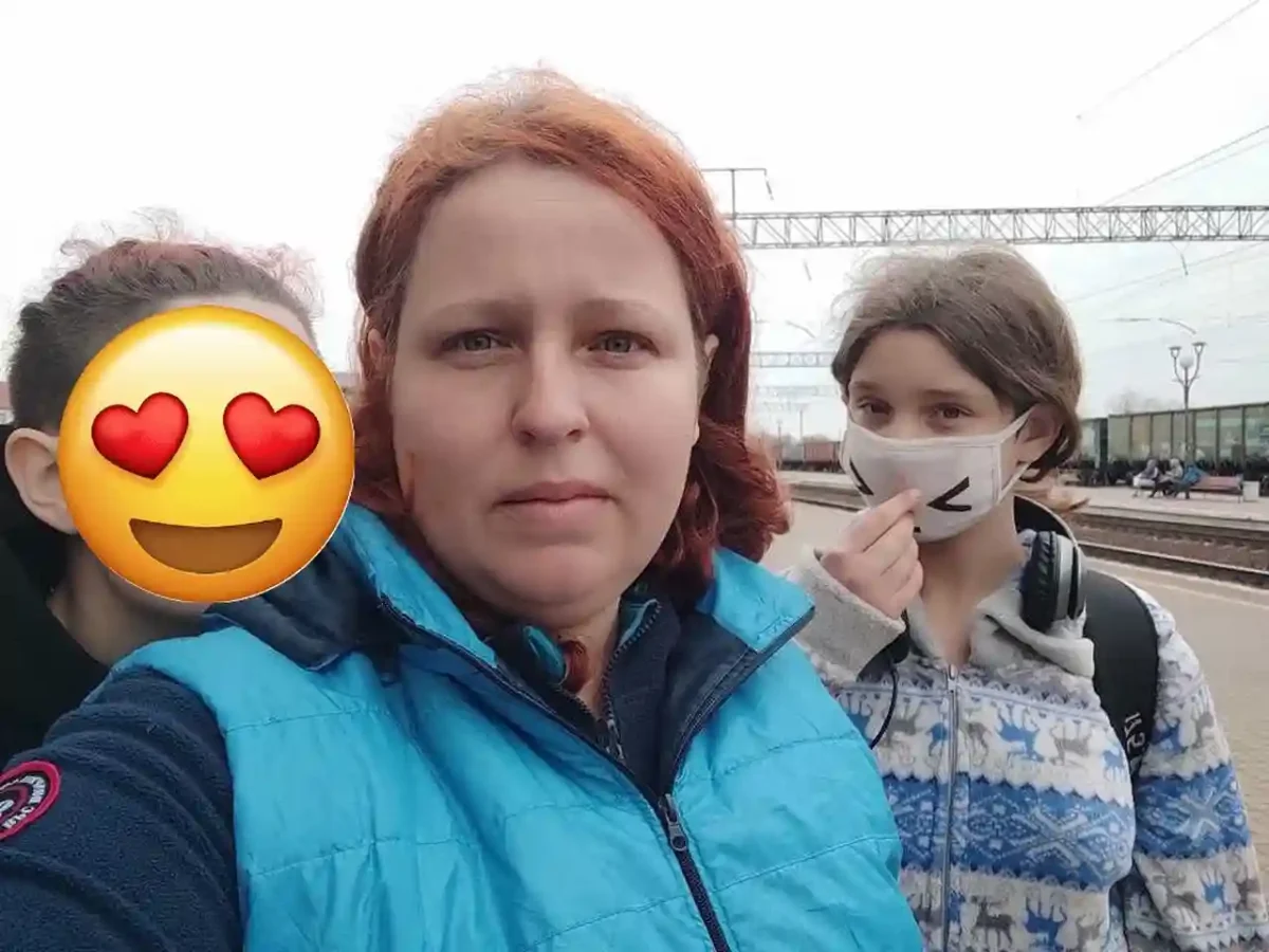 Світлана Спектор з дітьми