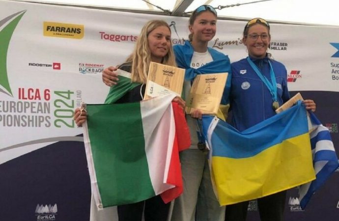 Одеситка Аліна Шаповалова стала чемпіонкою Європи з вітрильного спорту