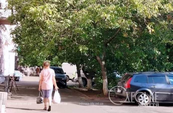 Август в Одессе, на улице