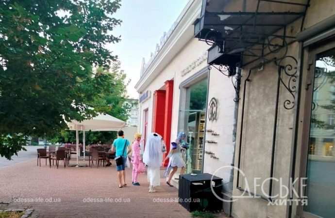 Август в центре Оддессы