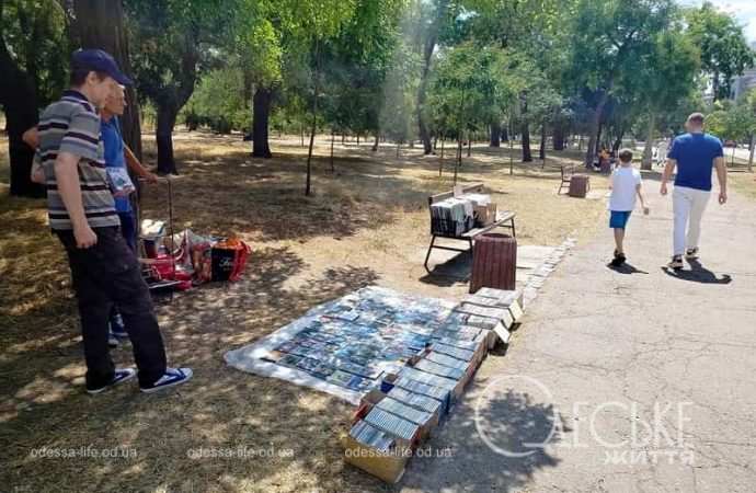 Август 2024 в одесском парке Шевченко