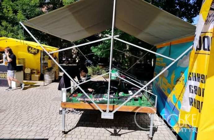 Фестиваль-ярмарка Odesa Beer Festival, тент