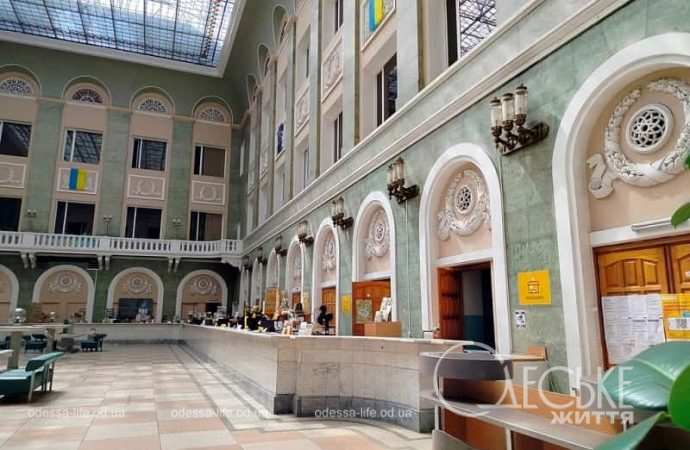 Одесский Главпочтамт внутри