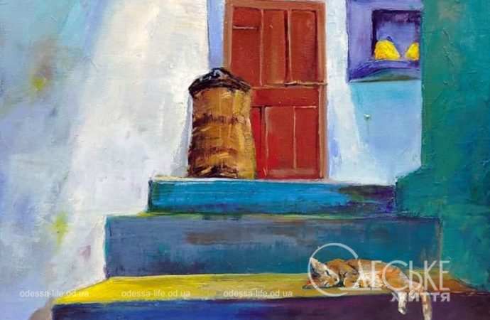 Выставка «АНТИстресс», ступеньки