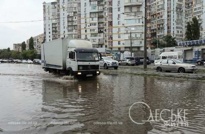 Балковская после ливня 5 сентября 2024