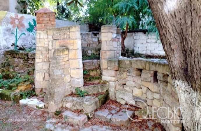 Одесский дворик на Софиевсклй, башня