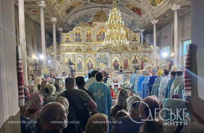 В Одессу на большой христанский праздник приехал глава Православной Церкви Украины Епифаний (фоторепортаж)