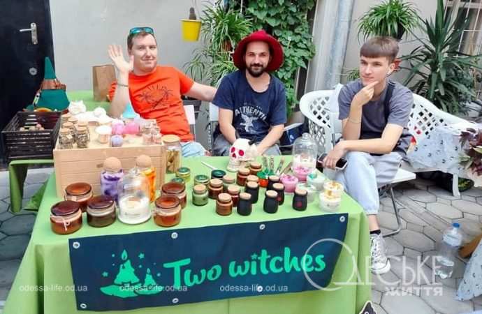 Фестиваль-ярмарка «Амальгама» в Одессе, продавцы