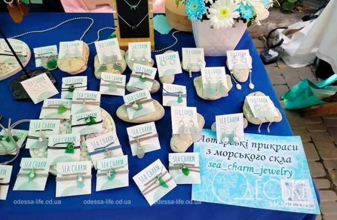 Фестиваль-ярмарка «Амальгама» в Одессе, авторские украшения