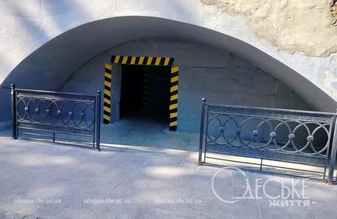 Убежище под Потемкинской лестницей в Одессе