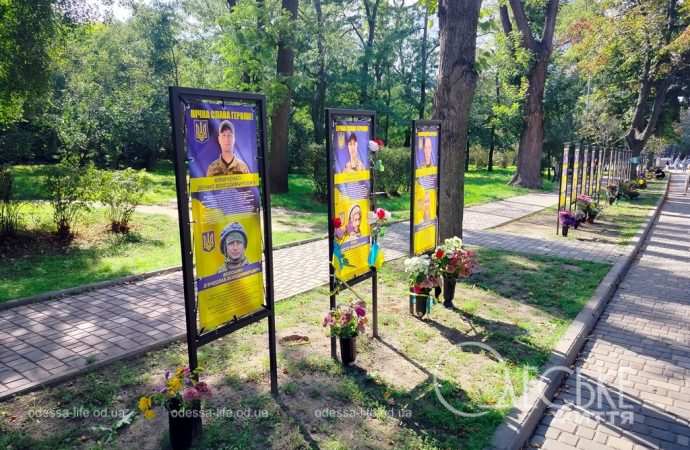 Аллея Героев в парке Шевченко-10