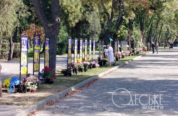 Аллея Героев в парке Шевченко-2
