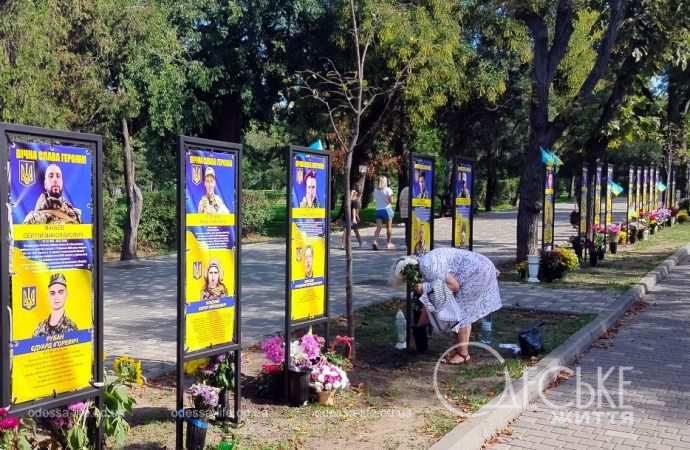 Аллея Героев в парке Шевченко-3