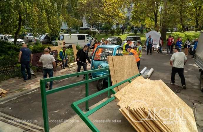 Помощь пострадавшим в Черноморске